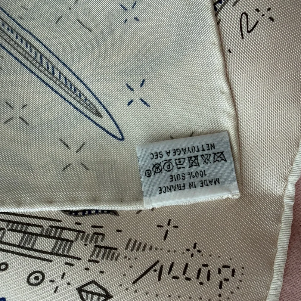 Hermes Please Hold the Line Scarf - Picture 7 of 12